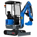 mini pelle 1000 kg neuve Rippa R10-6 avec lame et chenilles