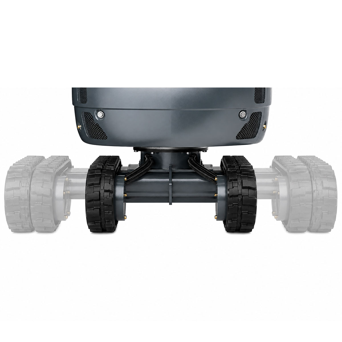 train de roulement mini pelle 1000 kg neuve Rippa R10-6 chenilles