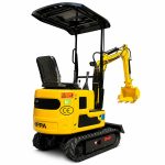 Mini-pelle 1 tonne RIPPA R319 vue arrière