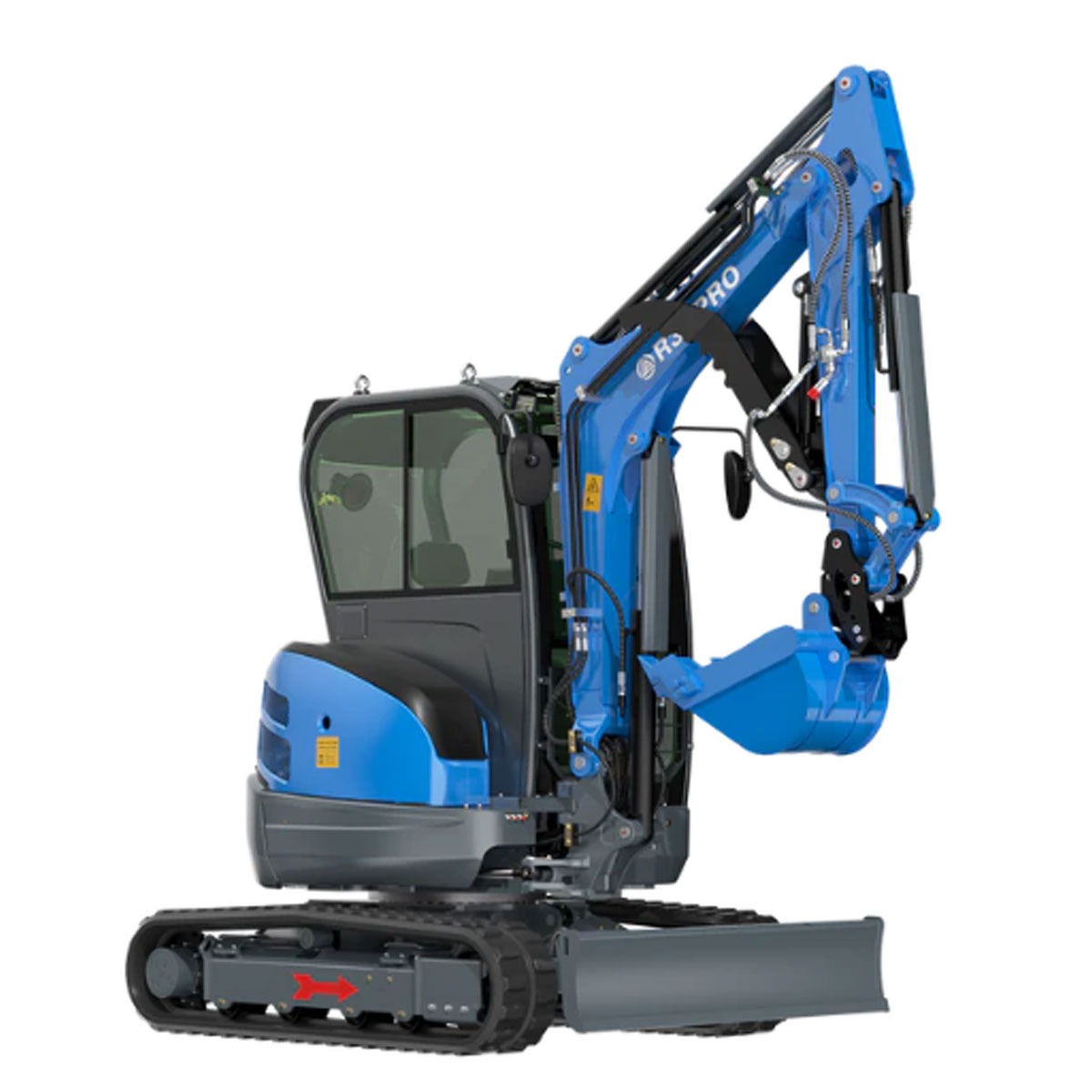 Mini-pelle 3.2 tonnes RIPPA profil complet