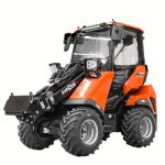 Chargeuse télescopique compacte EVERUN ERW1230T-C avec cabine fermée et godet standard