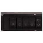Panneau de commandes avec interrupteurs de la chargeuse EVERUN ERW1230T-C