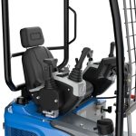 Poste de conduite de la mini-pelle R18-5 PRO