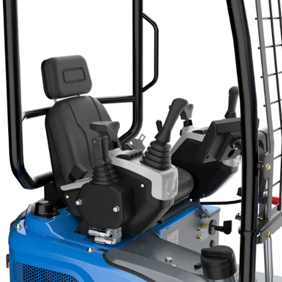 Poste de conduite de la mini-pelle R18-5 PRO