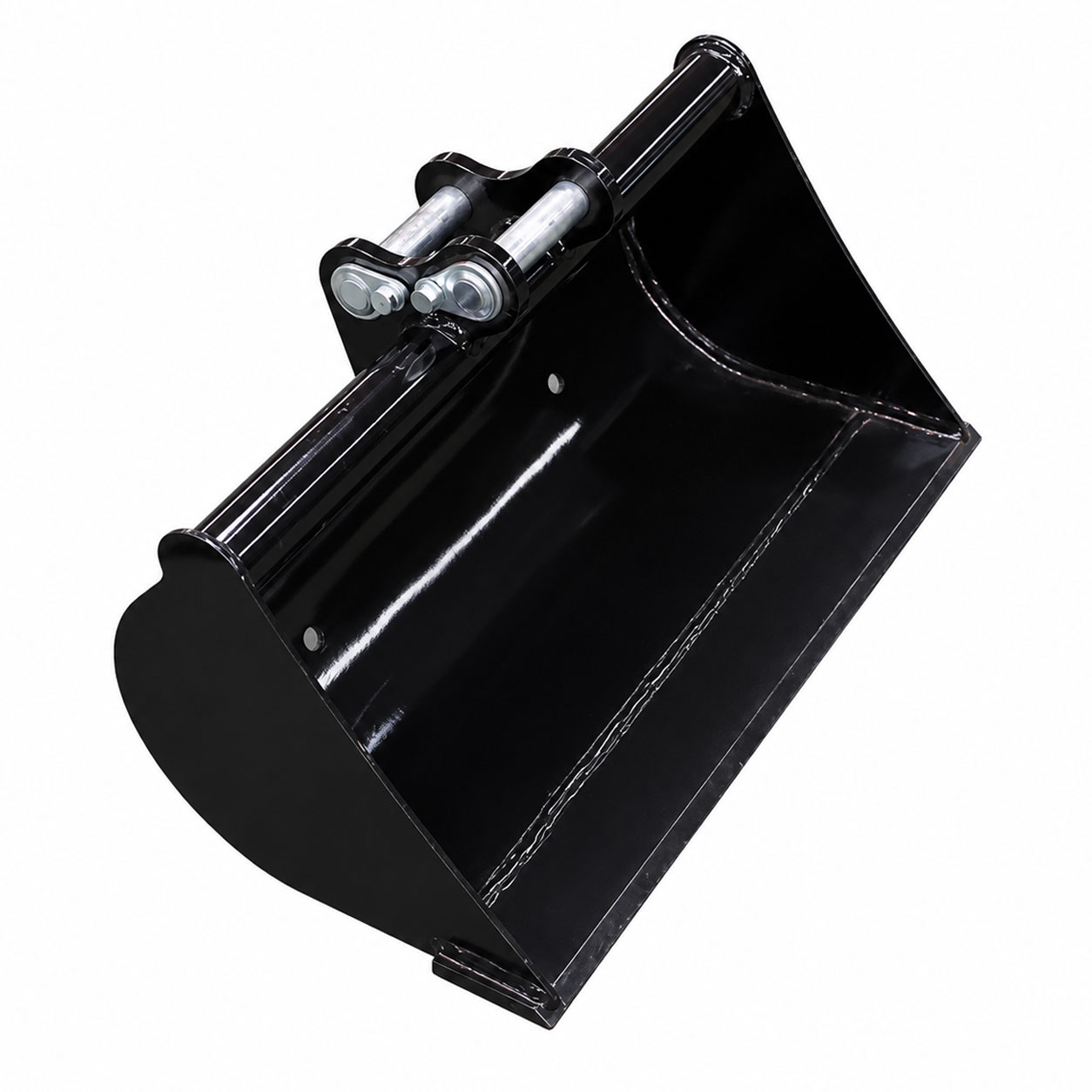 Godet de curage 80 cm pour minipelle RIPPA à fond plat en vue 3/4