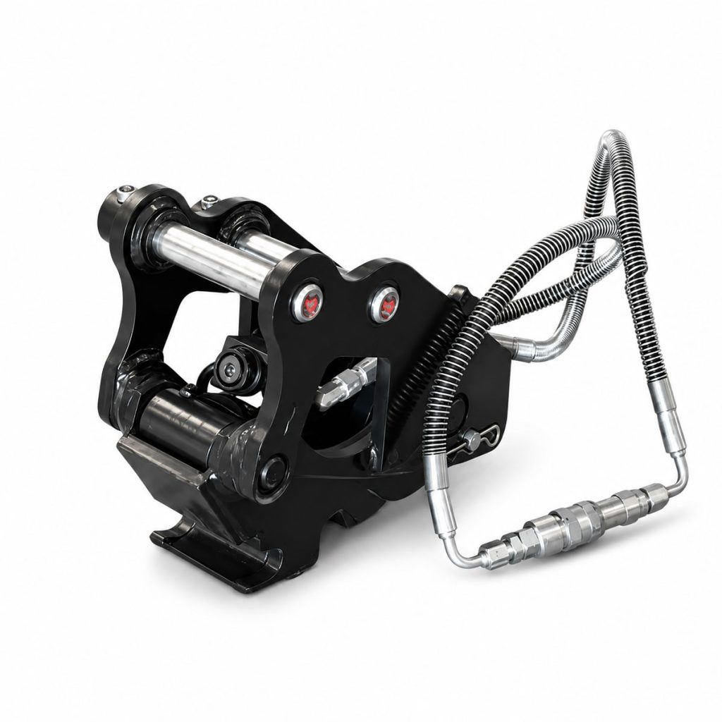 Attache rapide hydraulique pour minipelle RIPPA compatible R13 R15 R18 R22 R32 avec flexibles hydrauliques