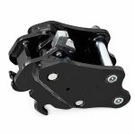 Attache rapide mécanique pour minipelle RIPPA R10 et R319 avec verrouillage par goupille