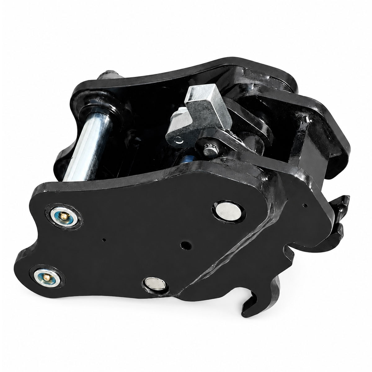 Vue opposée de l’attache rapide mécanique pour minipelle RIPPA R10 et R319